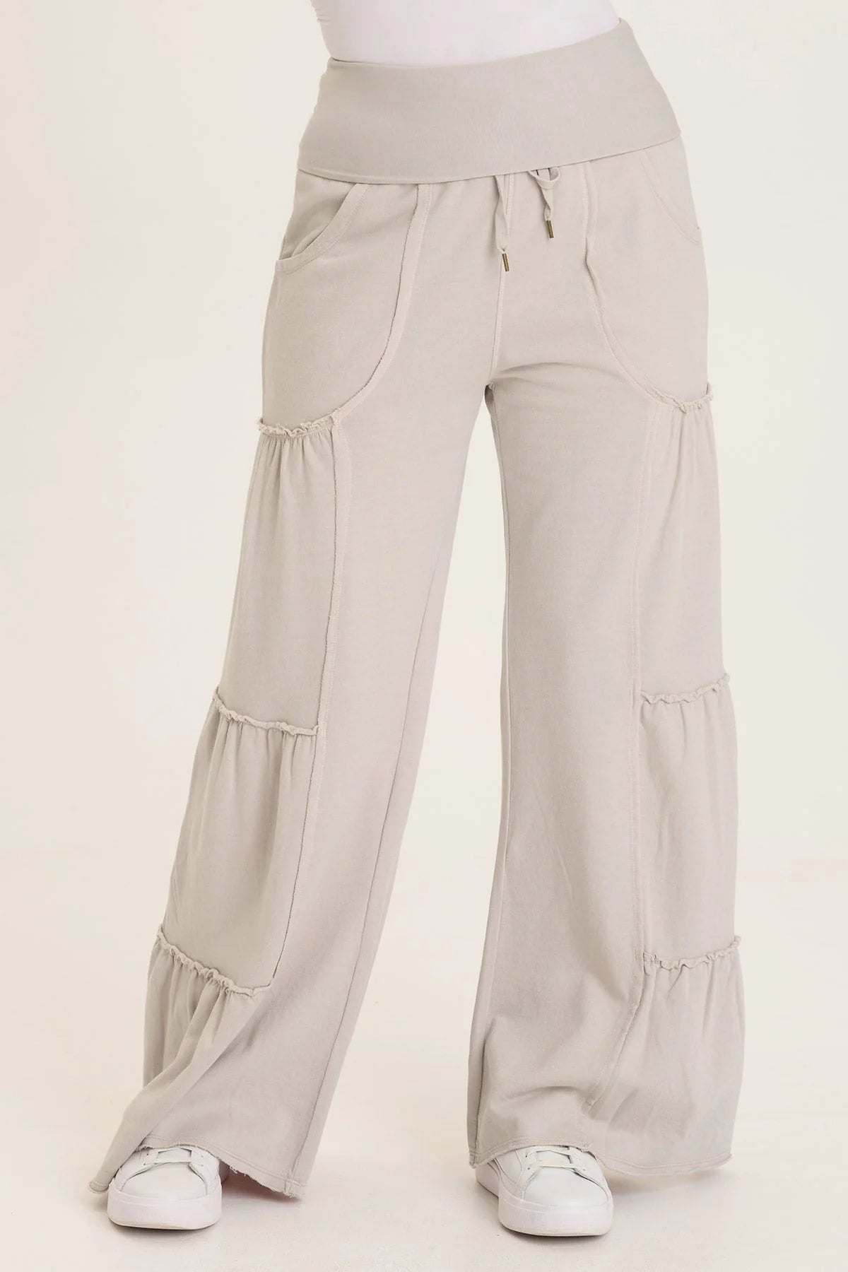 Carola Wide Leg - Sonic Silver