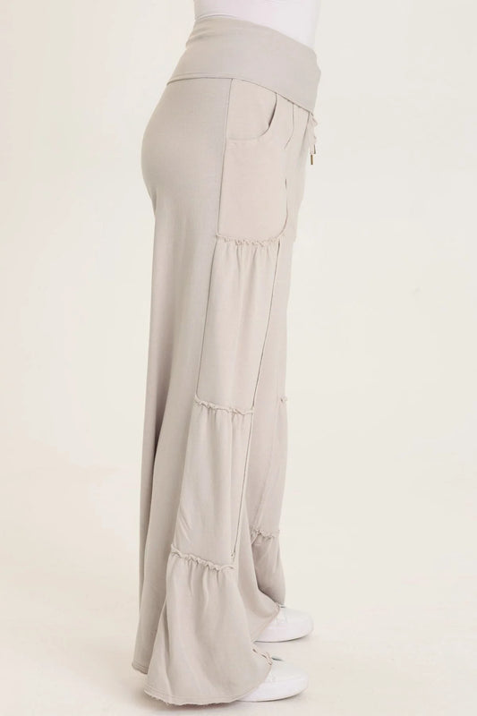 Carola Wide Leg - Sonic Silver