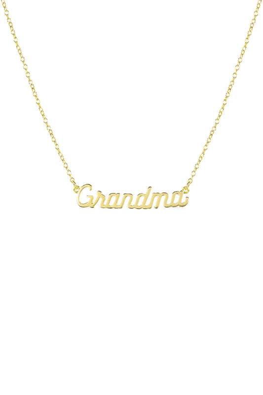 Grandma Necklace