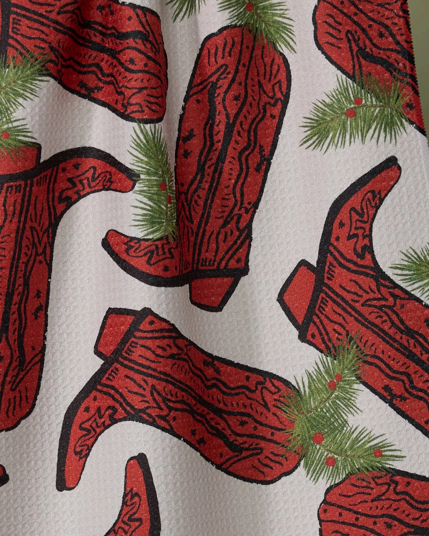 Rodeo Red Kitchen Towel