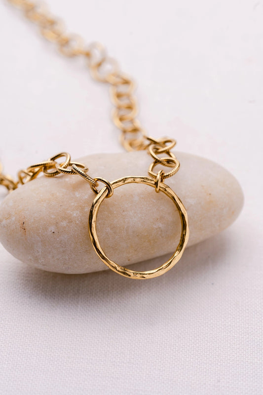 Artisan Circle Necklace
