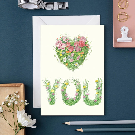 Love You Greeting Card