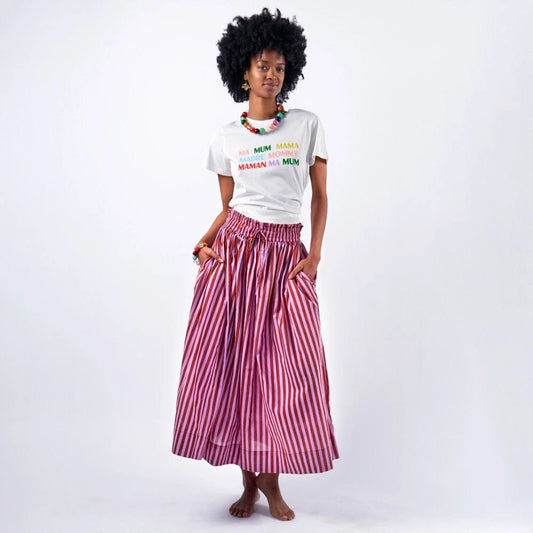 Keaton Stripe Skirt