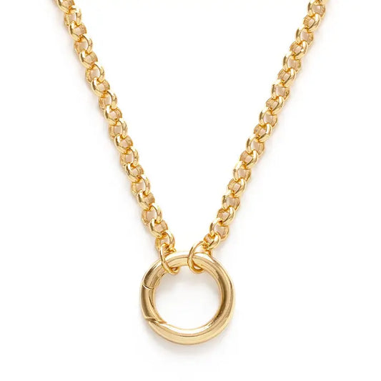 Charm Rolo Chain Necklace