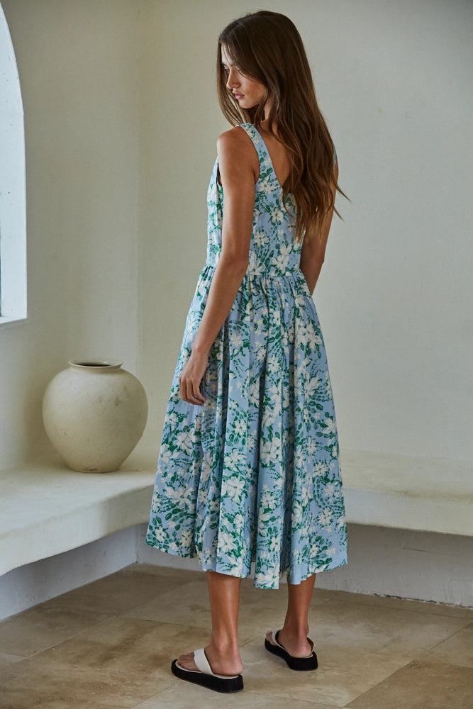 Floral Sleeveless Dress