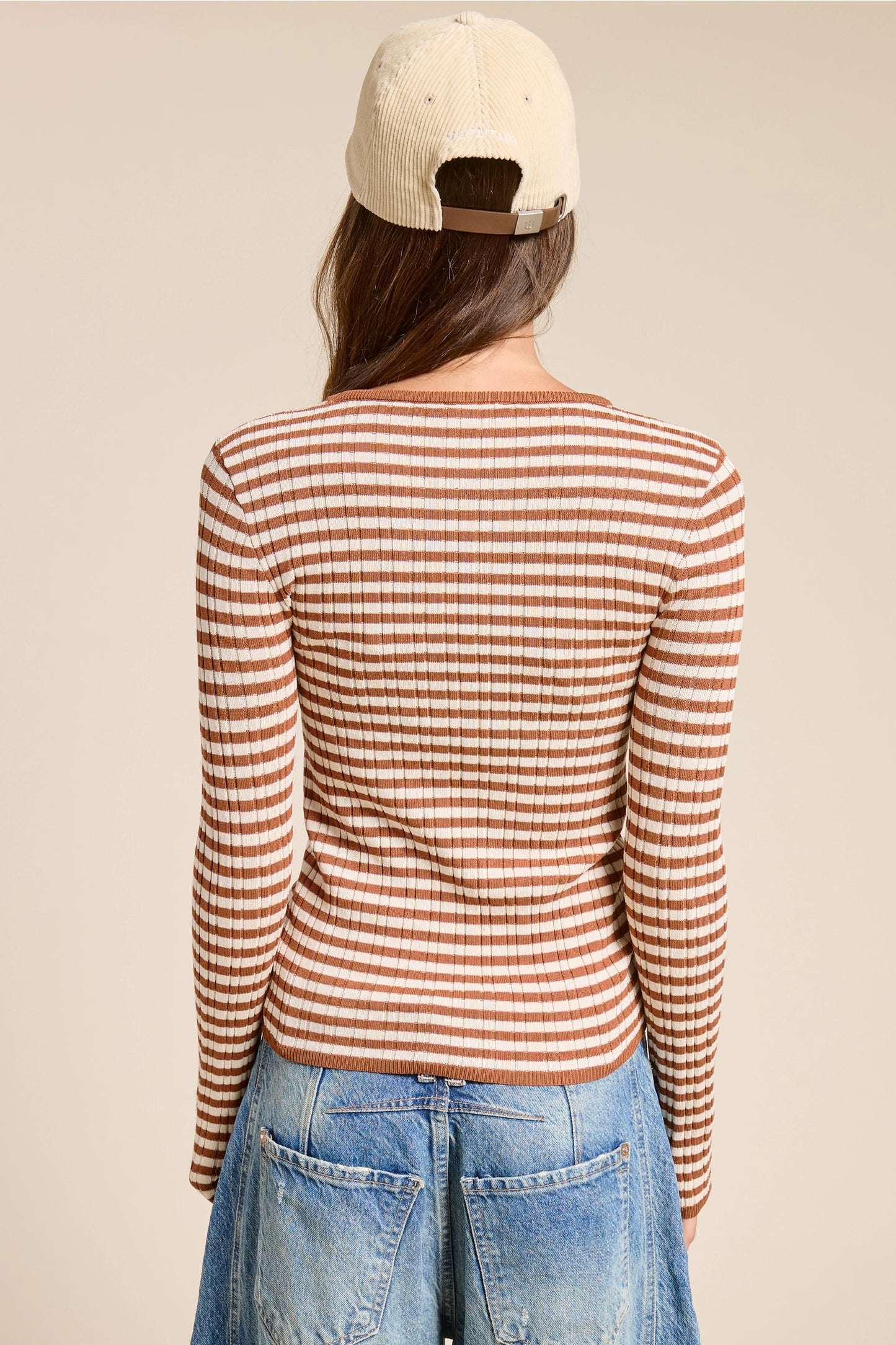 Striped Long Sleeve Top
