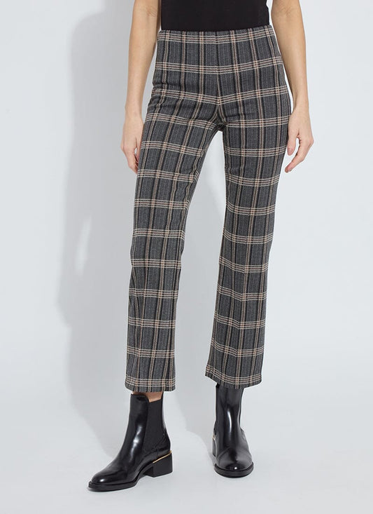 Plaid Elysse Ankle Pant