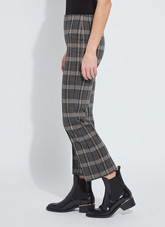 Plaid Elysse Ankle Pant