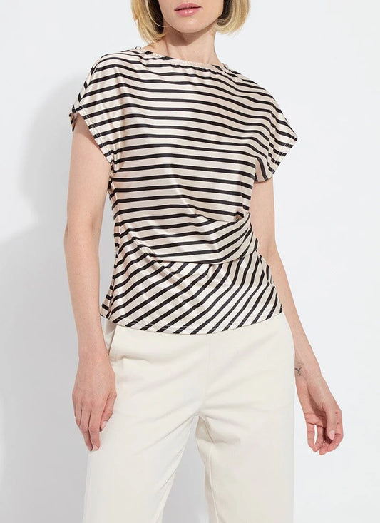 Bruna Side Draped Top