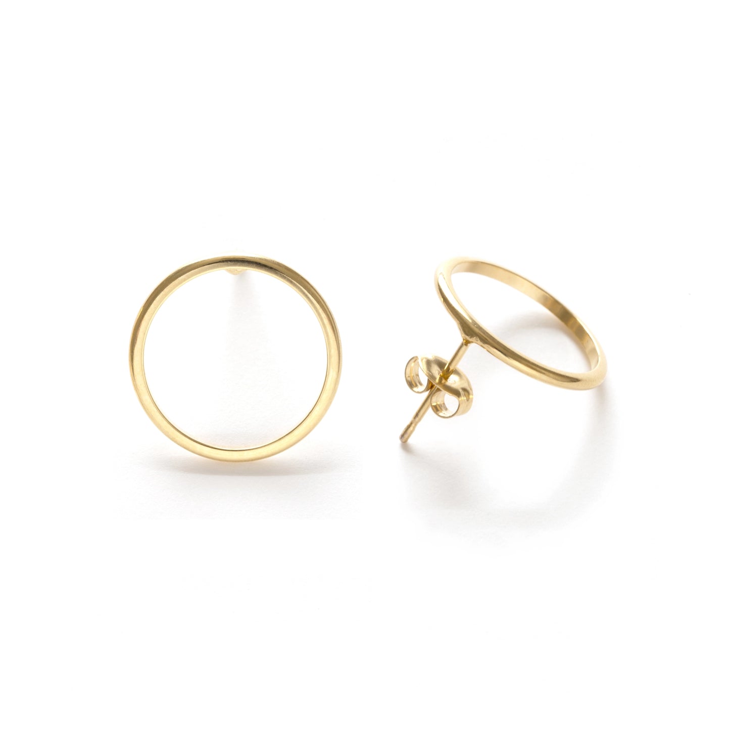 Modern Circle Studs