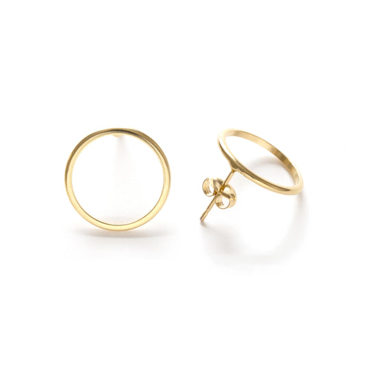 Modern Circle Studs