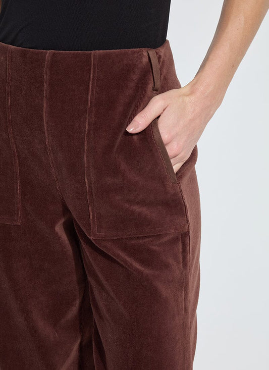 Tatum Corduroy Barrel Crop