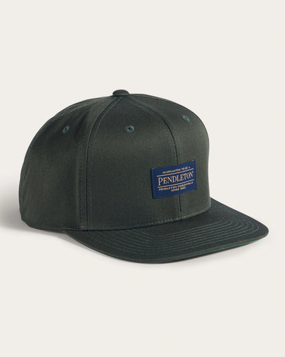 Logo Flat Brim Hat