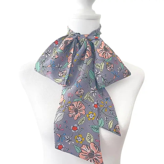 Tea Garden Bow Scarf