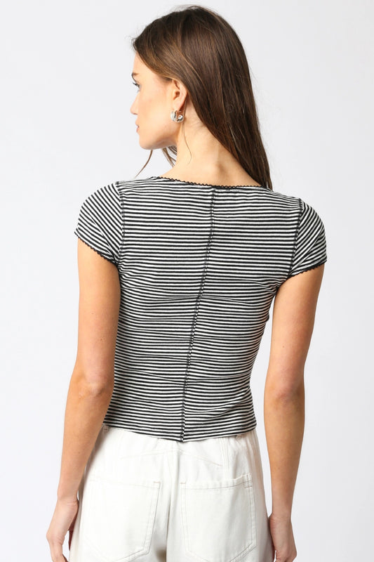 Tahni Striped Top