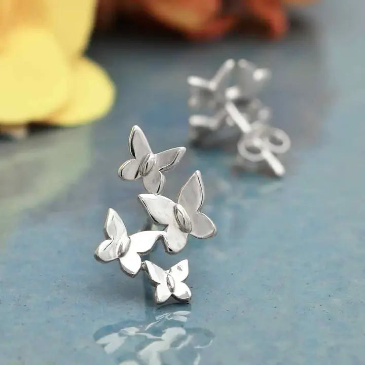 Butterfly Cluster Studs