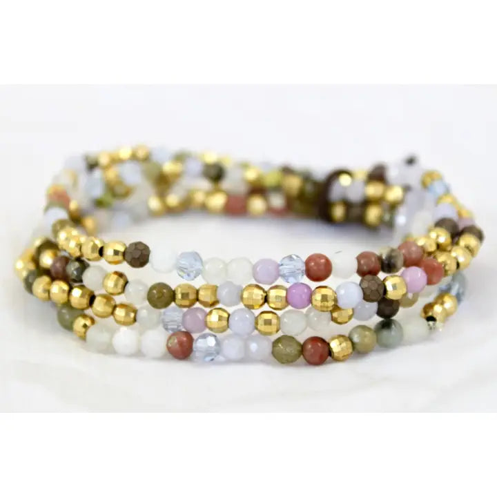 Stone Mix Stack Bracelet