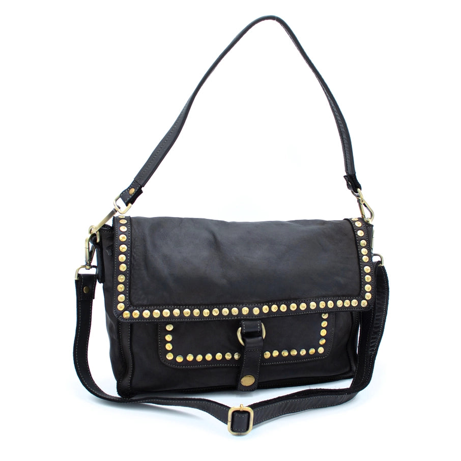 Emily Studded Shoulder Bag