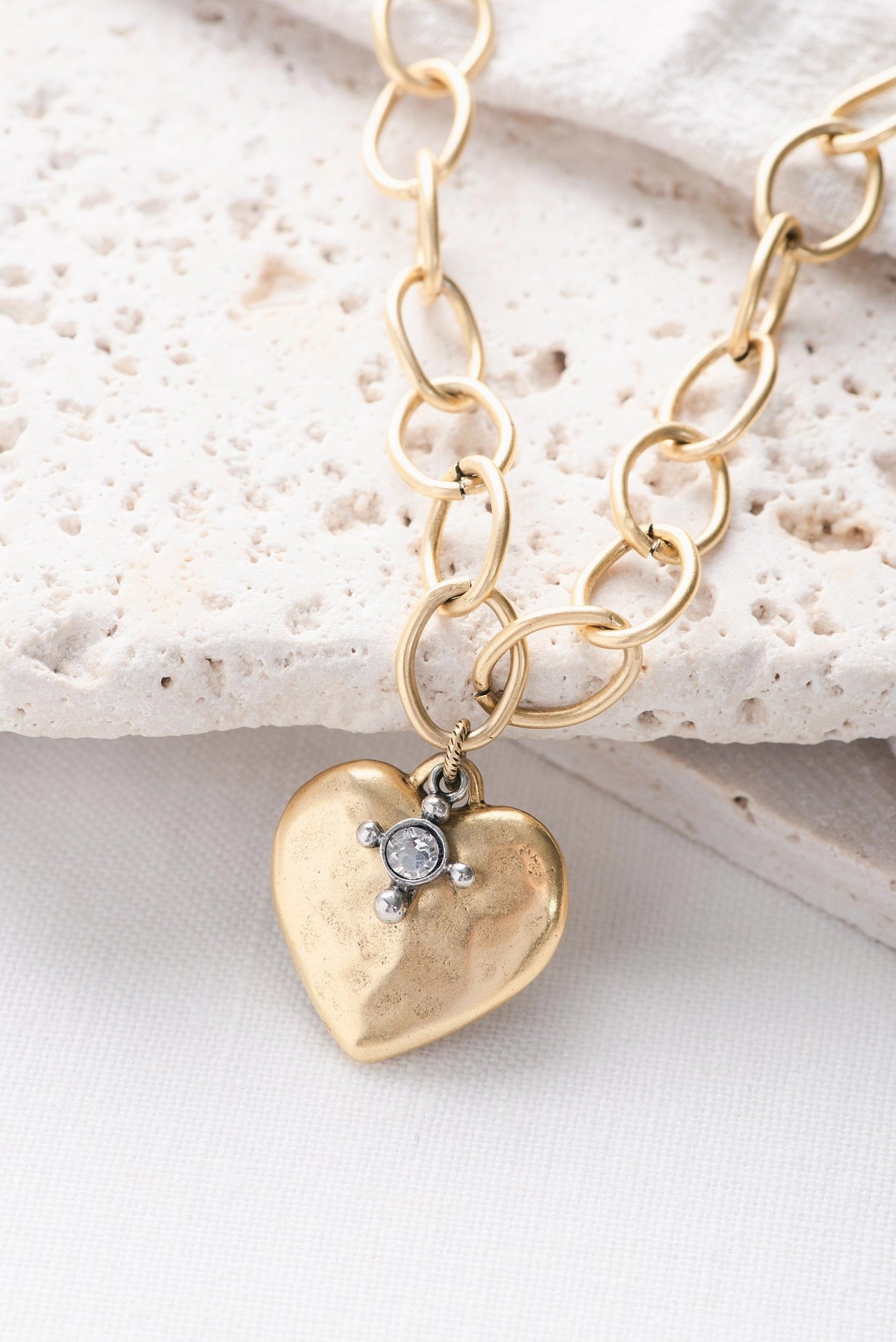Heart Of Gold Necklace