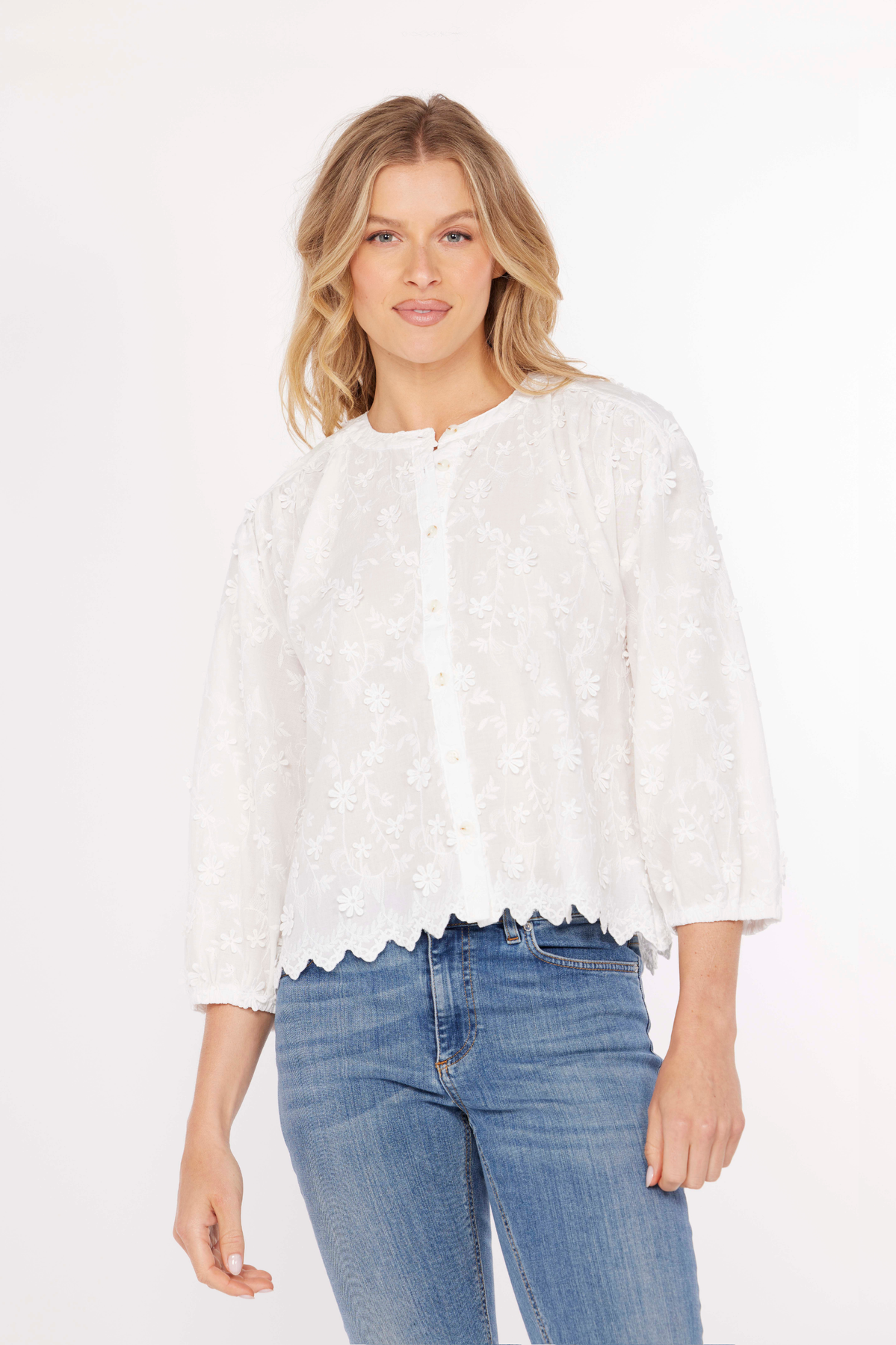 Crew Lace Top