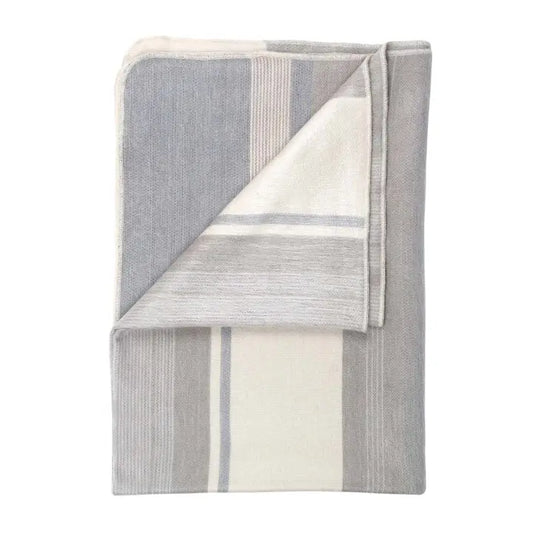 Alpaca Throw Blanket - Silver Birch