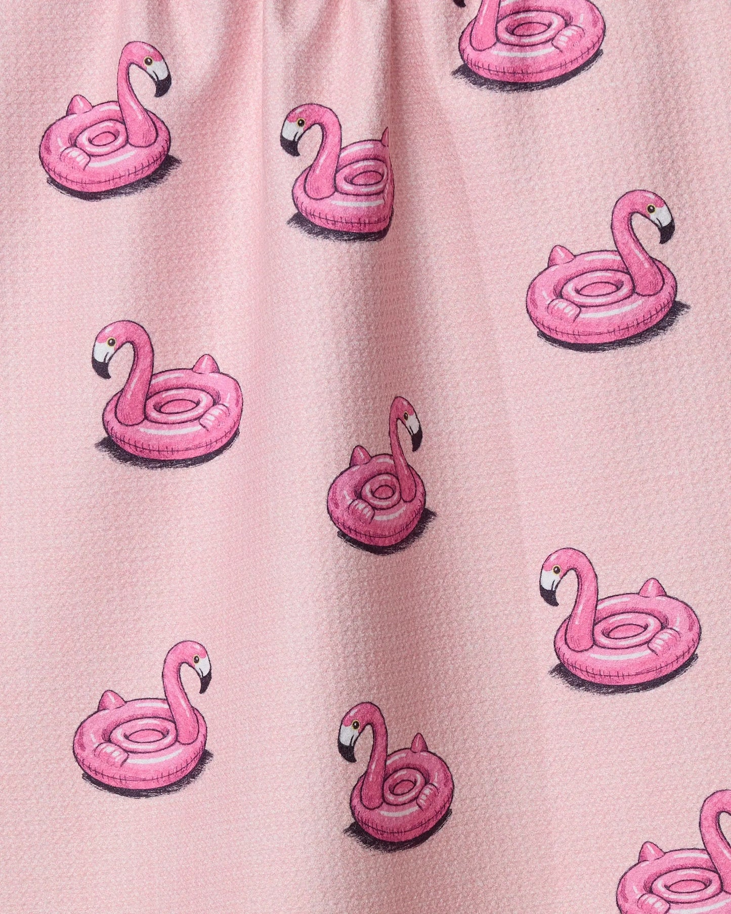 Flamingo Floatie Kitchen Towel