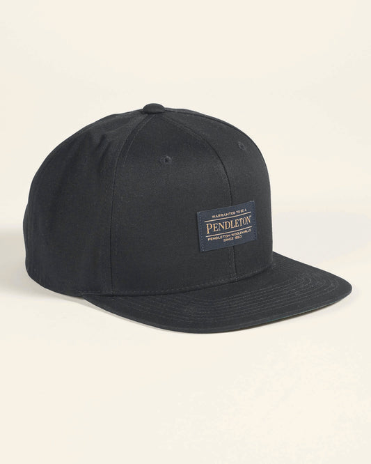 Logo Flat Brim Hat
