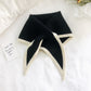 Knit Triangle Scarf