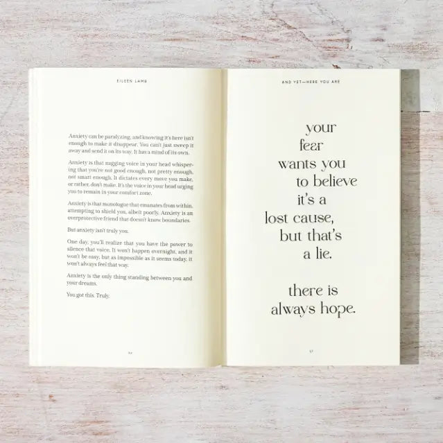 And Yet - Here You Are Book
