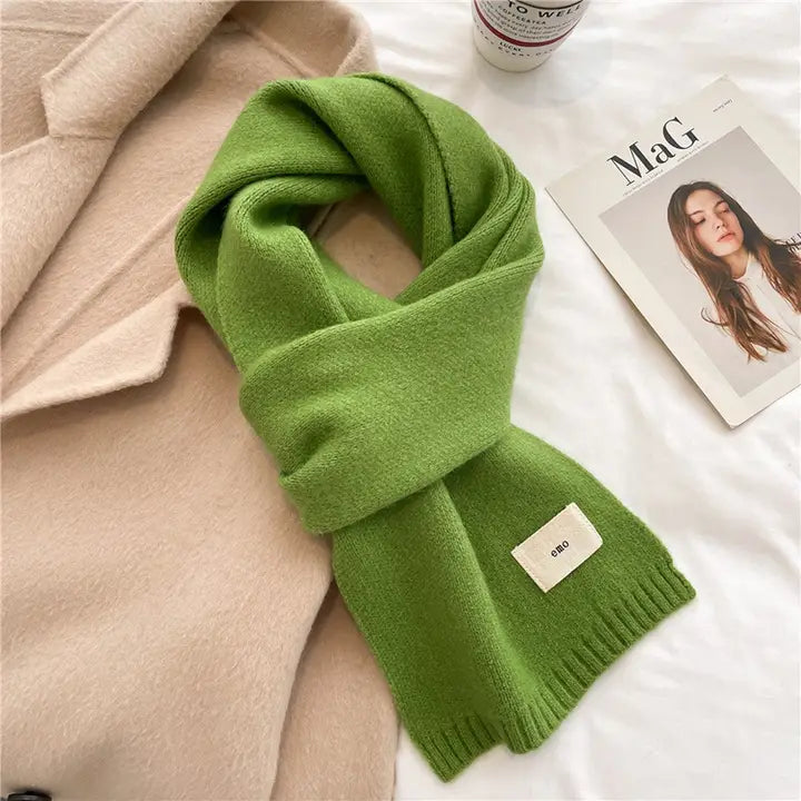 Solid Knit Scarf