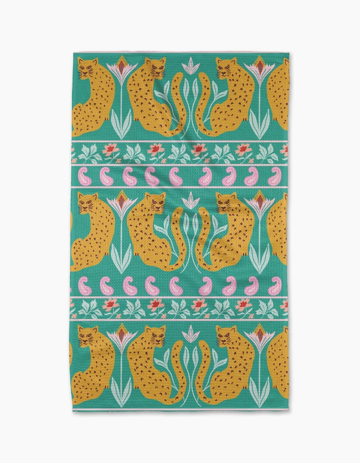Jungle Blooms Kitchen Towel