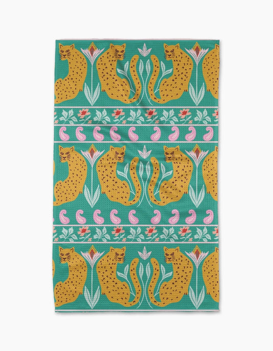 Jungle Blooms Kitchen Towel