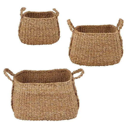 Square Basket w/ Handles