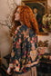 Heart Of Gold Crop Kimono