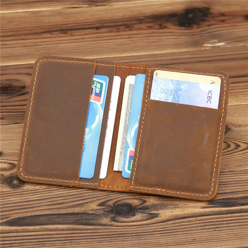 Genuine Leather Bifold Wallet