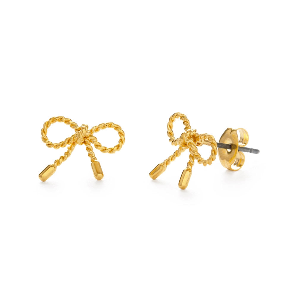 Tiny Bow Studs