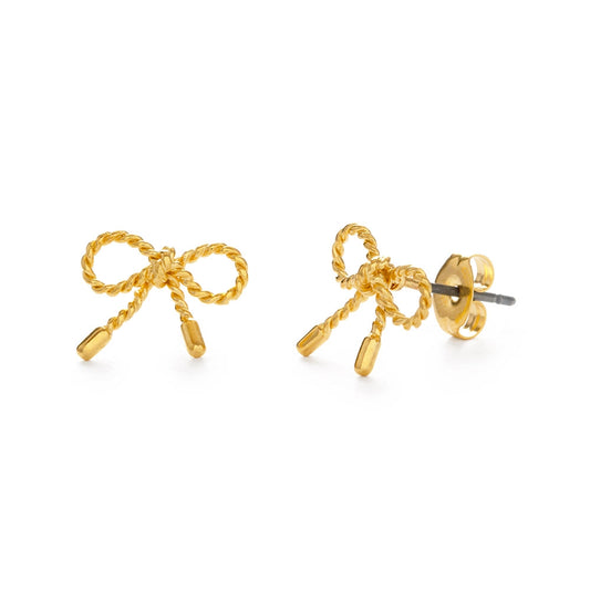 Tiny Bow Studs