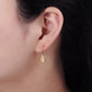 Teardrop French Hook Earrings