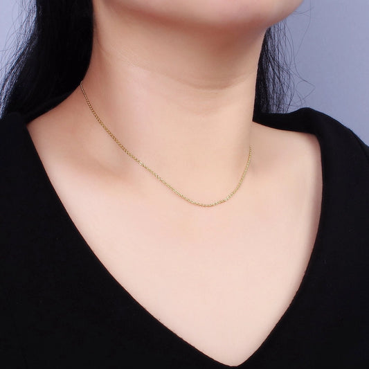 Gold Fill Dainty Cable Chain