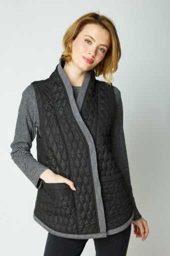 Double Faced Quilts City Vest