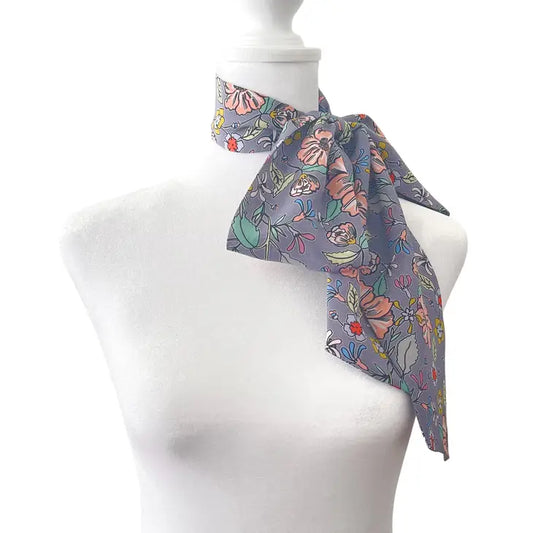 Tea Garden Bow Scarf