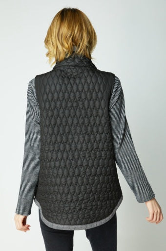 Double Faced Quilts City Vest