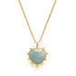 Gemstone Heart Necklace