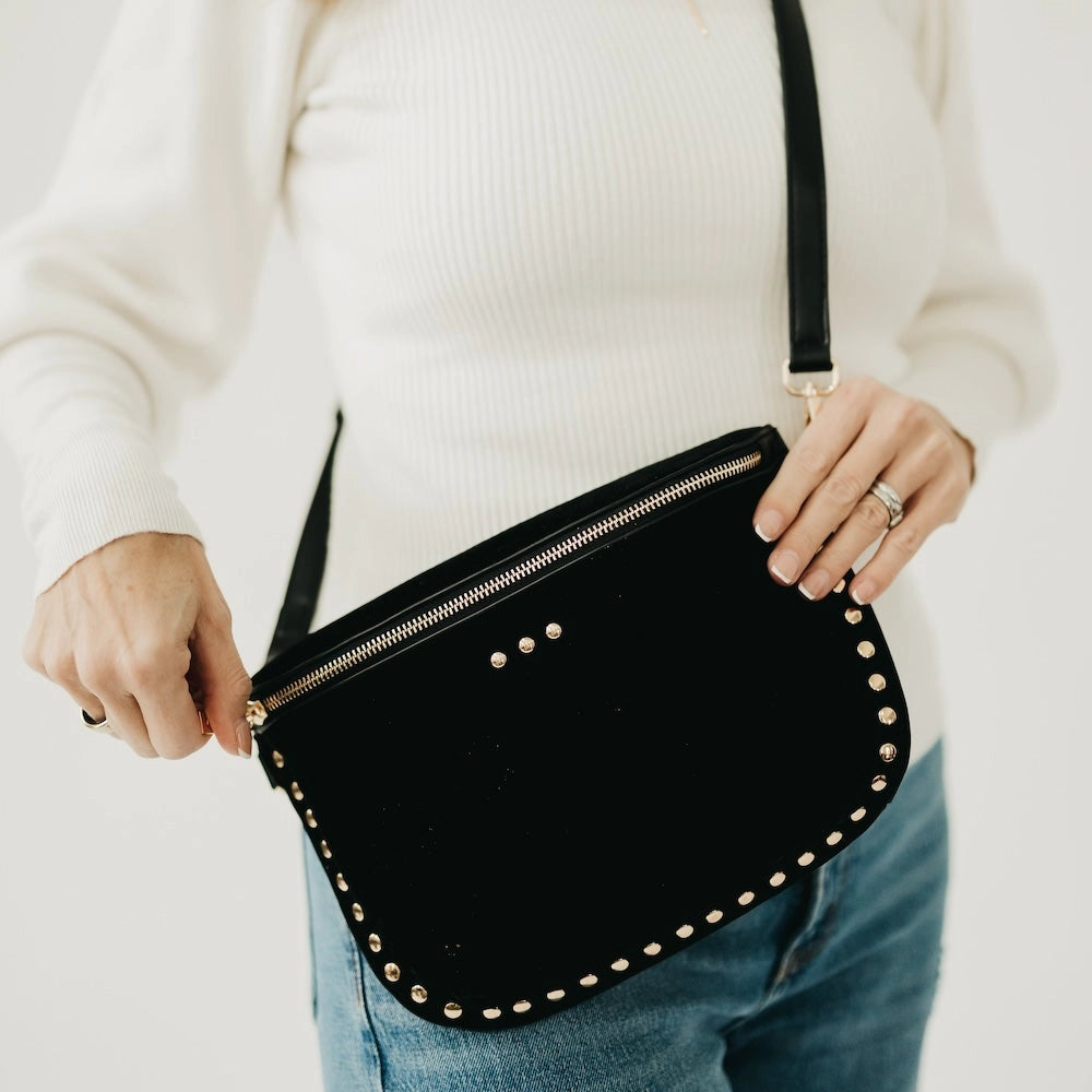 Sabrina Suede Bum Bag