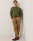 Shetland Sweater - Olive