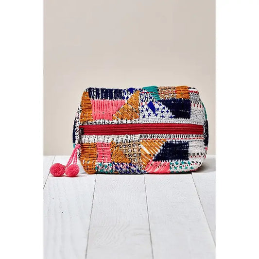 Beaded Makeup Bag