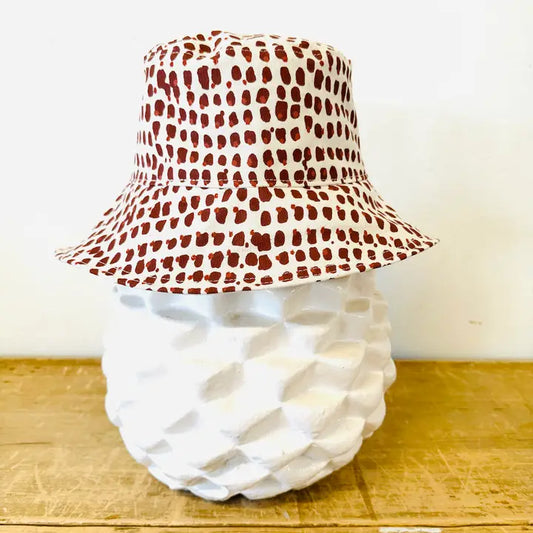 Dotted Bucket Hat