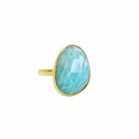 Amazonite Cocktail Ring