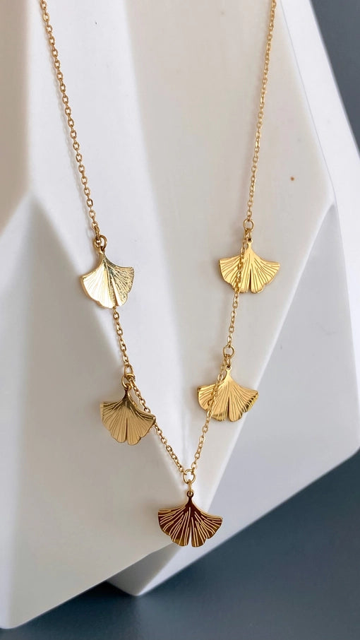 Gingko Necklace