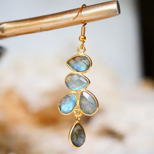 Mayra Labradorite Earrings